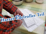 Teil 2. Einsetzen der Harzer Edelrollerhennen in die Zuchtkäfige