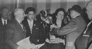 Altes Foto der COM von 1959 in Udine, Italien