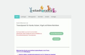 Stadtpraxis Potsdam – Tierarztpraxis für Vögel und Kleintiere